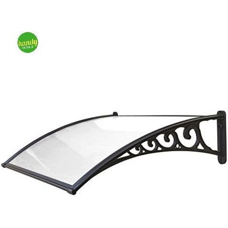 Pensilina maya Ambra Garden compatta nero satinato 150x100cm
