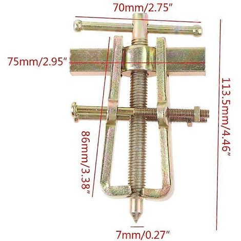 Extracteur de pignons à mâchoires pour roulements, utilisé pour le remplacement de volants moteur, roues de motos, roues de vélos et de voitures. (1/4)