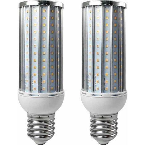 2-Pack E40 50W LED Bulb, Aluminum Alloy, Cool White, 192x2835 SMD, AC 110/220V (1/5)