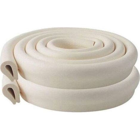 Protection D'Angles Et Rebords Pour Bébés, 2M 2 Set Protection Mousse Sécurité Rouleau De Mousse Antichoc Pour Bébé Sur Coins De Murs,Des Meubles,Bords De Table (1/5)