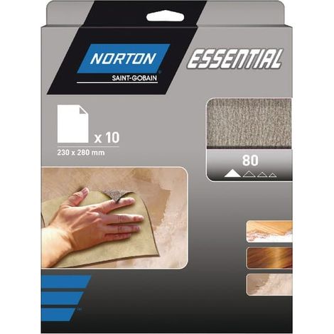 Papier abrasif 230x280mm NORTON 66261118242