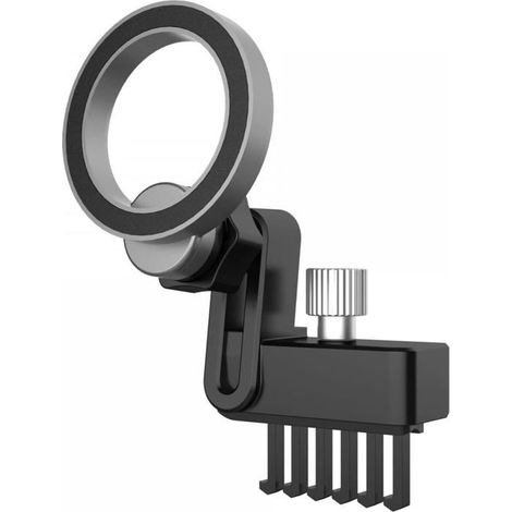 1 support téléphone magnétique pour Tesla Model 3, Model Y, compatible MagSafe et étuis standards, fixation sans outil sur tableau de bord