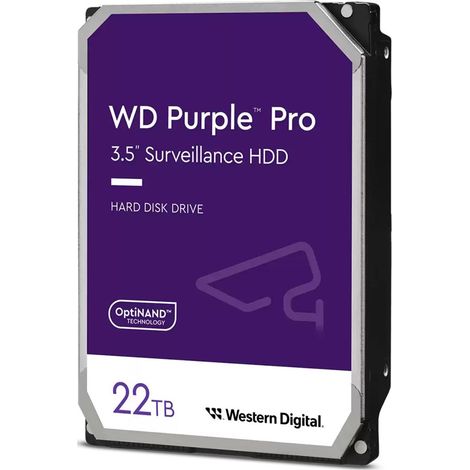 WD PURPLE 22TB WD221PURP HDD-Laufwerk