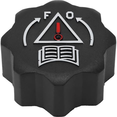 Bouchon de réservoir d'eau de radiateur 1306.J5 - Étanchéité optimale - Pièce de rechange pour PEUGEOT 106, 107, 206, 207, 307, 308, 406, 407 et 807 (1/5)