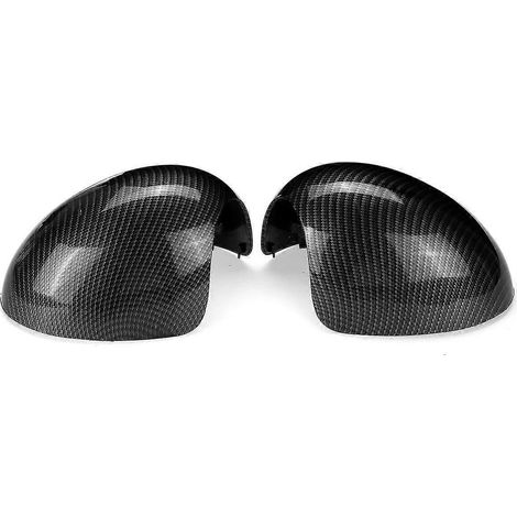 Paar Außenspiegelkappen für BMW Mini Cooper R55 R56 R57 R58 R59 R61 (Teilenummer: 51162754913, 51162754914) – Carbonfaser