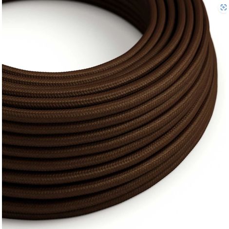 Creative-cables rm13 textilkabel 2x0.75mm braun- xz2rm13