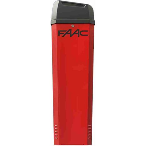 Barrera Automática 24V Rojo Ral 30 FAAC B614 4614