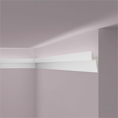 Cornisa NMC IL8 ARSTYL Noel Marquet Moldura decorativa Perfil de estuco Luz indirecta diseño moderno blanco 2 m (1/5)