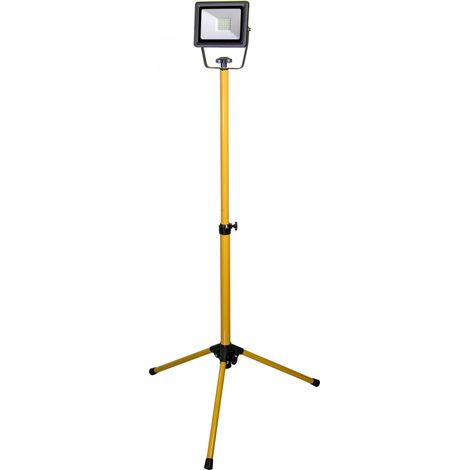 Lámpara de taller LED SMD de 30 W, económica, con trípode, IP65 (1/2)