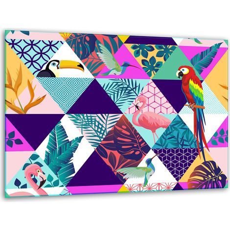 Support pour planche à découper en verre mosaïque 40x30 (1/5)
