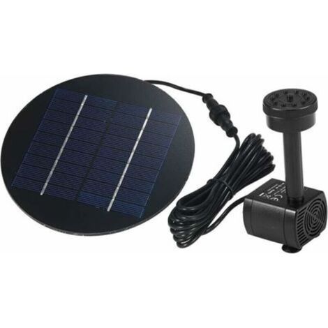 Pompe à eau solaire pour étang, piscine, fontaine ou jardin – Kit complet avec panneaux photovoltaïques, sans branchement électrique, silencieuse et écologique (1/4)