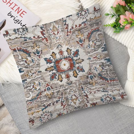 Housse de coussin ethnique, 50x50 cm (1/5)