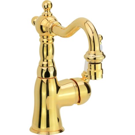 Mezclador de bidé de estilo clásico en color dorado Gattoni Orta 2752/27D0.OLD  Oro - Sin Desagüe