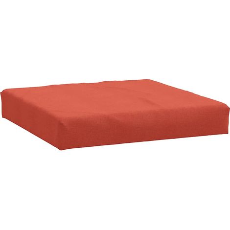 Coussin d'extérieur，Coussin de palette rouge mélangé 60x60x9,5 cm tissu CFW197339 (1/5)