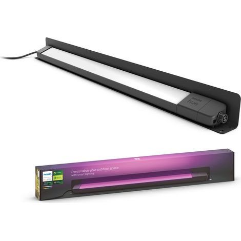 Philips Hue White and Color Ambiance Amarant, Lampada lineare Smart, per esterni, Dimmerabile, fino a Nero (1/5)
