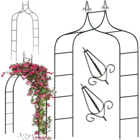 Arceau à roses - Pour rosiers et plantes grimpantes (1/5)