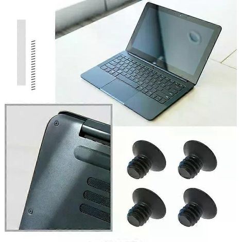 20 Stück Edelstahl-Torx-T5-Schrauben für Laptop-Gehäuseunterseite, inklusive Schrauben (M2x3) für Razer Stealth 133 und Blade 15 (1/4)