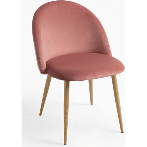 Packs Sillas Comedor - Pack 2 Sillas Vint Terciopelo - Rosa (1/5)