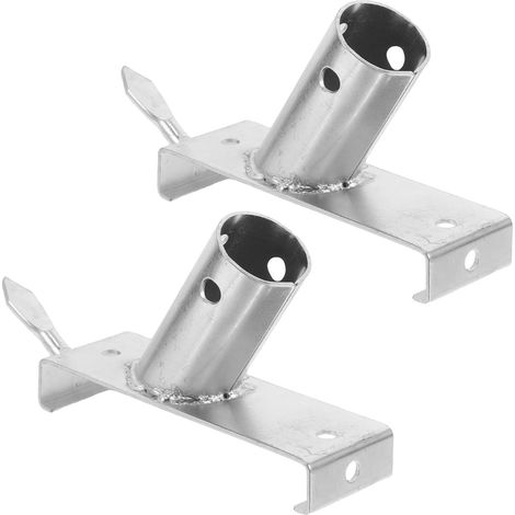 Lot De 2 eurs Pour Brosse De Désherbage Balai Brosse De Nettoyage Métallique Pour Sol Adaptateur De Fixation Sur Perche Adaptateur De Manche Pour À (1/5)
