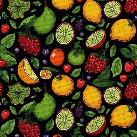 Tela decorativa para exteriores Oxford - Motivo frutal  DX6779 (1/5)