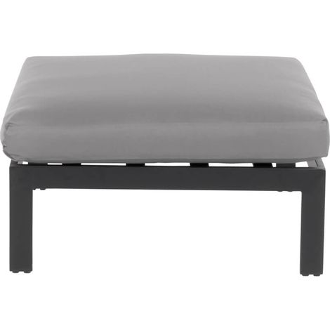 Home Deluxe – Salon de jardin aluminium RIO – 2 places – Coussins hydrofuges – Résistant aux intempéries – Dimensions 90x175x55,5cm (1/4)