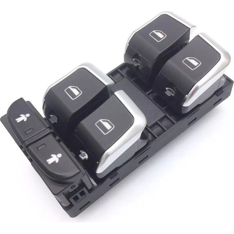 Applicable to Audi A6C7 2009-2012: Main control for the front left window regulator, main control for the electric door. (1/5)