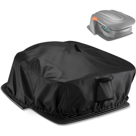 Wireless Automatic Robot Lawn Mower Cover Waterproof Protective Cover with Drawstring and Handles for Smart Lawn Mower Outdoor (1/5)