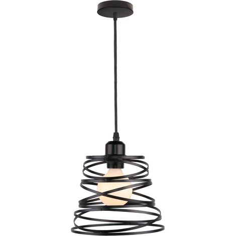 Lampadari a Sospensione Moderni Lampadario Paralume Creativo Design Spirale a Cascata per Camera da Letto Soggiorno Cucina Sala da Pranzo - 1 Pezzo (1/5)