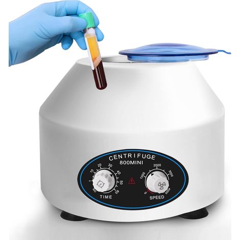 800min 6x10ml Centrifugeuse Laboratoire, Centrifugeuse PRP Plasma avec 4000rpm, 1795xg Centrifugeuse de Laboratoire (1/5)