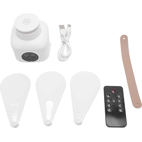 Wiederaufladbare Campinglampe mit Fernbedienung, multifunktionaler Deckenventilator für Kinderzimmer und den Außenbereich (1/5)