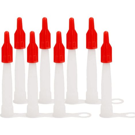 Lot de 8 buses de mastic en silicone pour outil de calfeutrage de cuisine et de ménage (1/5)