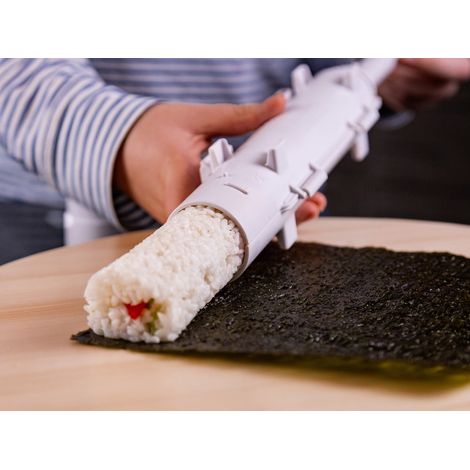 Rouleau à sushi Bazooka plastique Compatible avec rouleaux maison (1/3)