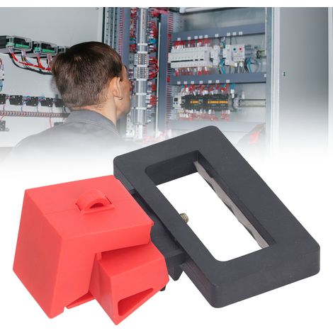 Dispositif de verrouillage de disjoncteur de type pince 480/600V : Convient aux disjoncteurs à boîtier moulé avec une largeur de poignée ≤ 70 mm. (1/5)