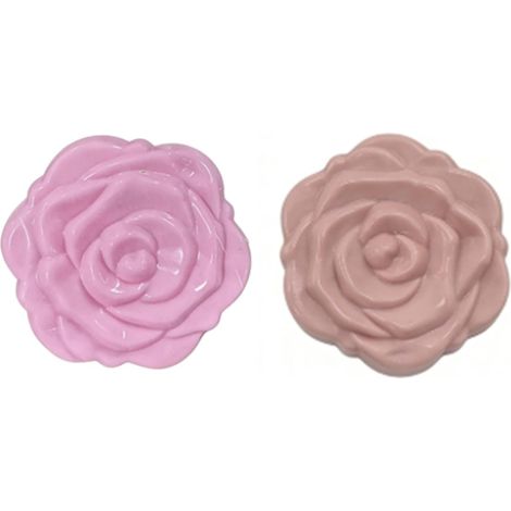 Miroir de Poche Pliable en Forme de Rose, Miroir de Maquillage Double Face pour Sac à Main, Sac à Main, Voyage extérieur (1/5)