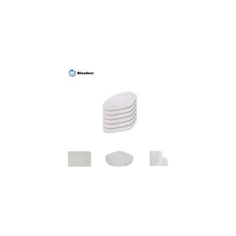 Serpillères Remplacement pour Polti Vaporetto Brosse Vaporforce, Produit Authentique pour Smart 35Mop, Smart 40Mop, etc (6 pièces) (1/3)