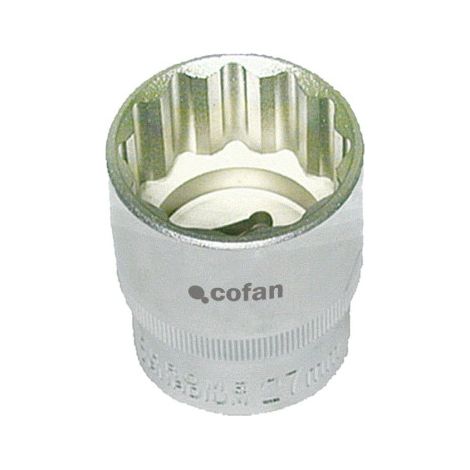 LLave de Vaso métrico 3/8 con 6 caras hexagonal - Medidas desde 8 a 22 mm                                                     M-16