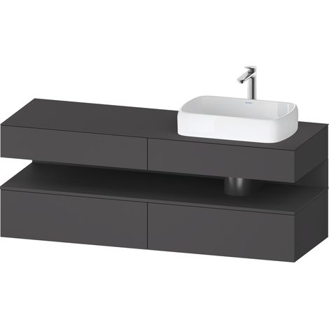 Duravit Collection One Meuble sous-vasque sur console, 2 tiroirs,