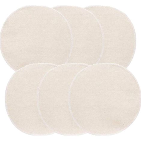 Lot de 10 tapis de cuisson vapeur en bambou - En coton - Pour la cuisine, le riz, les sauces, les légumes, le poisson et la viande - Diamètre : 30 cm (1/5)