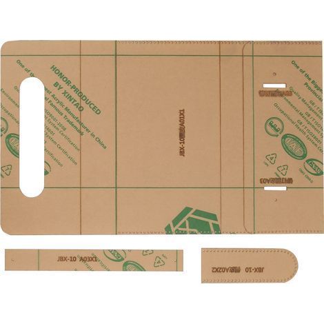 Acryl-Schablonen-Set für Leder, DIY-Werkzeuge für Lederhandtaschen und -geldbörsen (1/5)