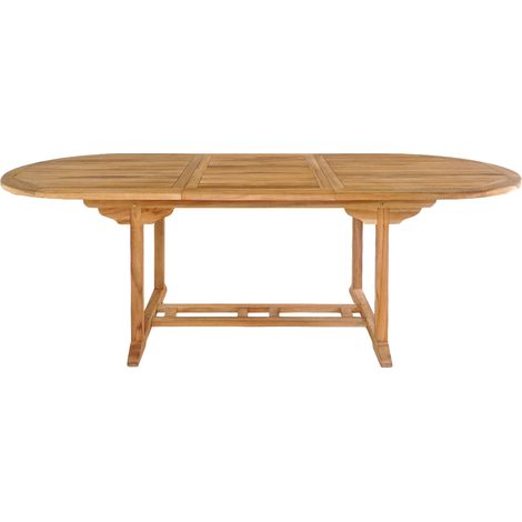 Salamanca Gartentisch mit Zusatzplatte Teak. (1/4)