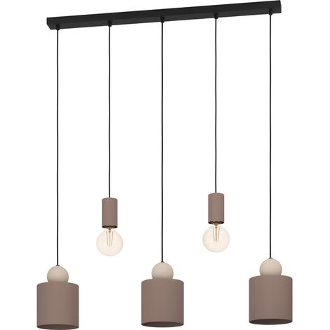 [NEUWERTIG] B-Ware Eglo Gazzola Hängeleuchte Pendelleuchte Beleuchtung 5 flammig Esszimmerlampe (1/2)