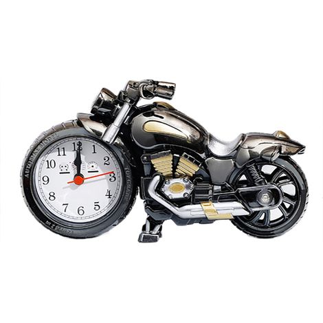 Motorcycle Alarm Clock Fashion Personality Creative Alarm Clock Student Bedside Clock (1/5)