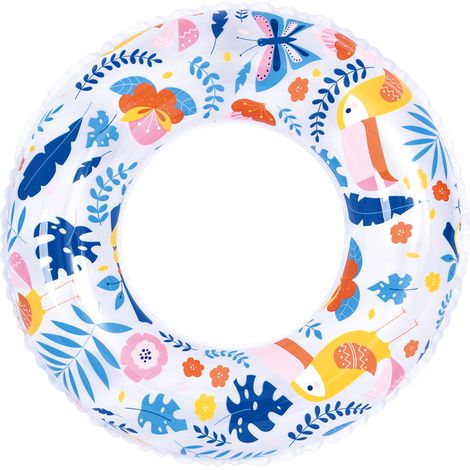 Flotador de natación de 60 cm, modelo 35011 - transparente