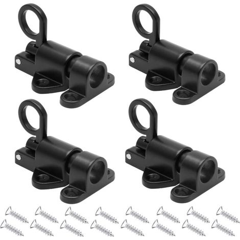 4 Verrous Porte Ressort Loquet Auto Alliage Aluminium 16 Vis (1/3)