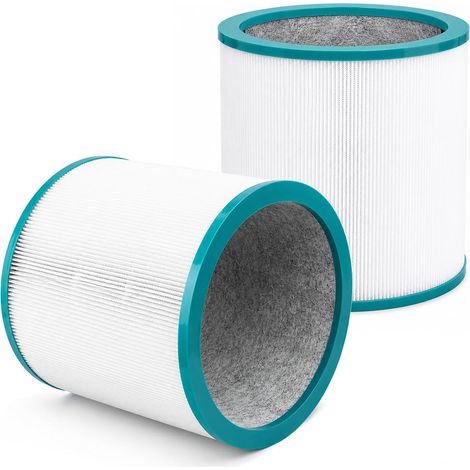 2 Lamellen-Hepa-Filter - Für Dyson TP00, TP03, AM11, TP02 kompatibel - Bestleistung beim Saugen (1/5)