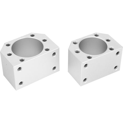 2 Stück Schraubenmutterhalterung CNC-Kugelteile 10 Befestigungslöcher Aluminiumlegierung Drehmaschinenzubehör Accurant (1/5)
