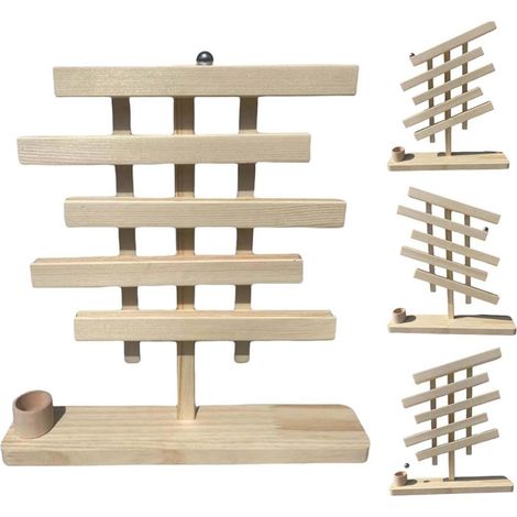 Kugelbalancierbalken, Lernspielzeug, neues grenzüberschreitendes Produkt, Kugelbalancierbalken, Lernspielzeug, Holzhandwerk