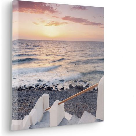 Komar Canvasbild Greece Gateway - 40 x 40 cm - Bild auf Keilrahmen - Naturmotiv (1/2)