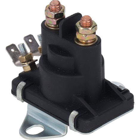 Relais de démarrage 12V DC 4,8W Bobine en laiton, pièce de rechange pour chariot et véhicule (1/5)