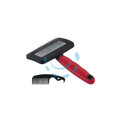SPAZZOLA CARDATRICE GRO 5944 MEDIUM CANI E GATTI PELO MEDIO E LUNGO - cm.16X9,8X3,3h.